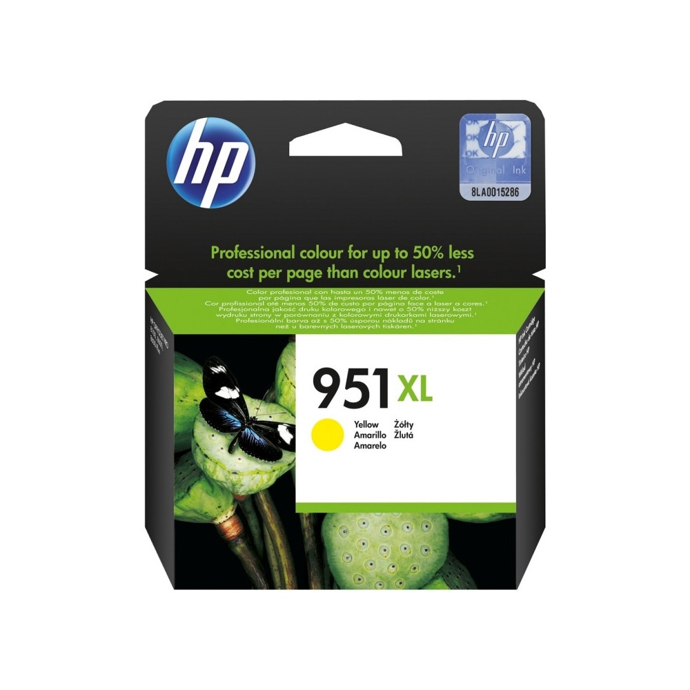 Meta title-HP CARTUCHO 951XL AMARILLO ANDORRA , Consumibles Impresión ANDORRA , Cartuchos tinta original ANDORRA , 0886111615308