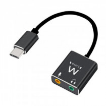 Meta title-EWENT CABLE ADAPTADOR DE AUDIO USB TIPO C/ JACK ANDORRA , Accesorios Imagen y Sonido ANDORRA , Cable - Conector Image