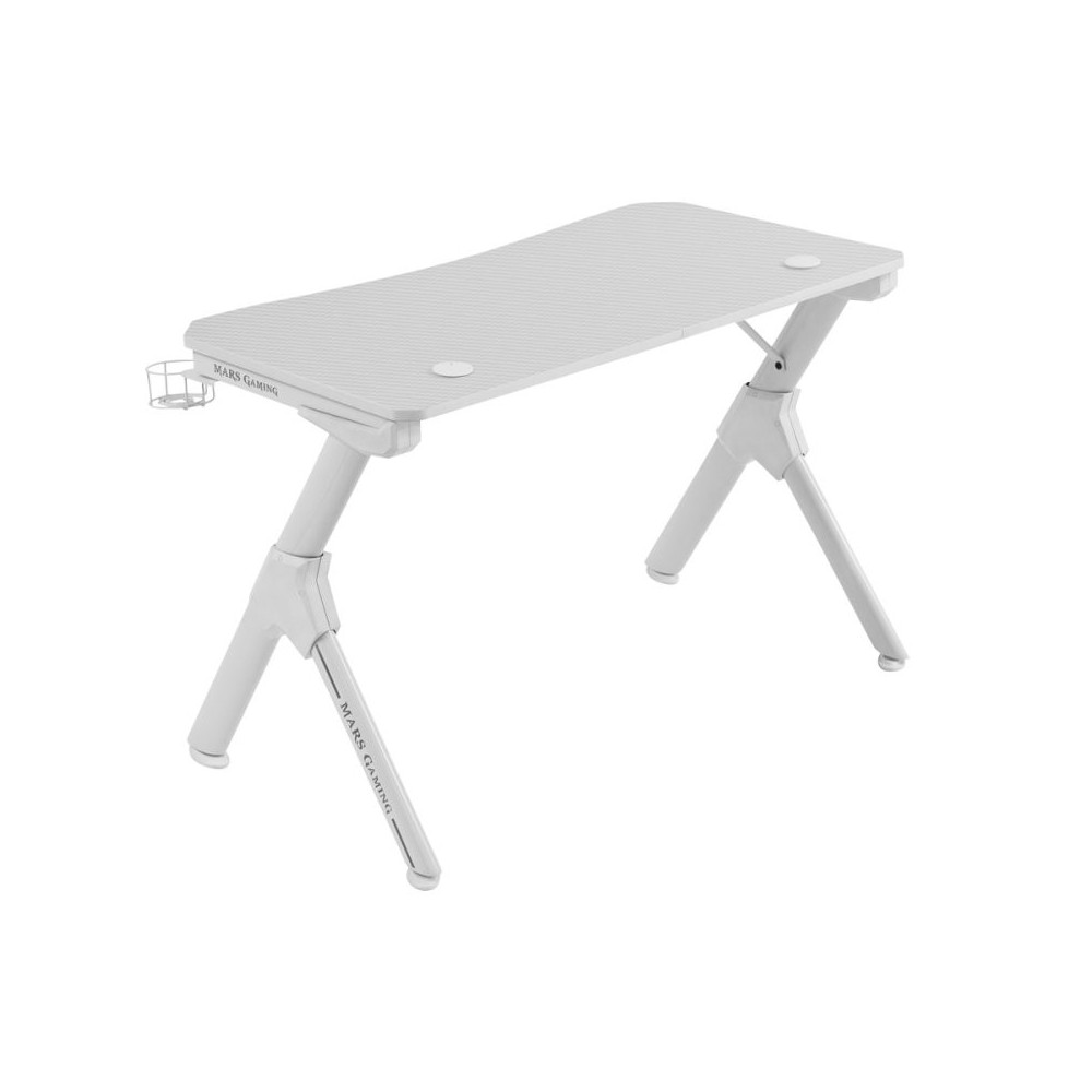 Meta title-MARS GAMING MESA MGD GAMING CARBON FIBER WHITE ANDORRA , Accesorios Gaming ANDORRA , Mesas Gaming ANDORRA , 471056275