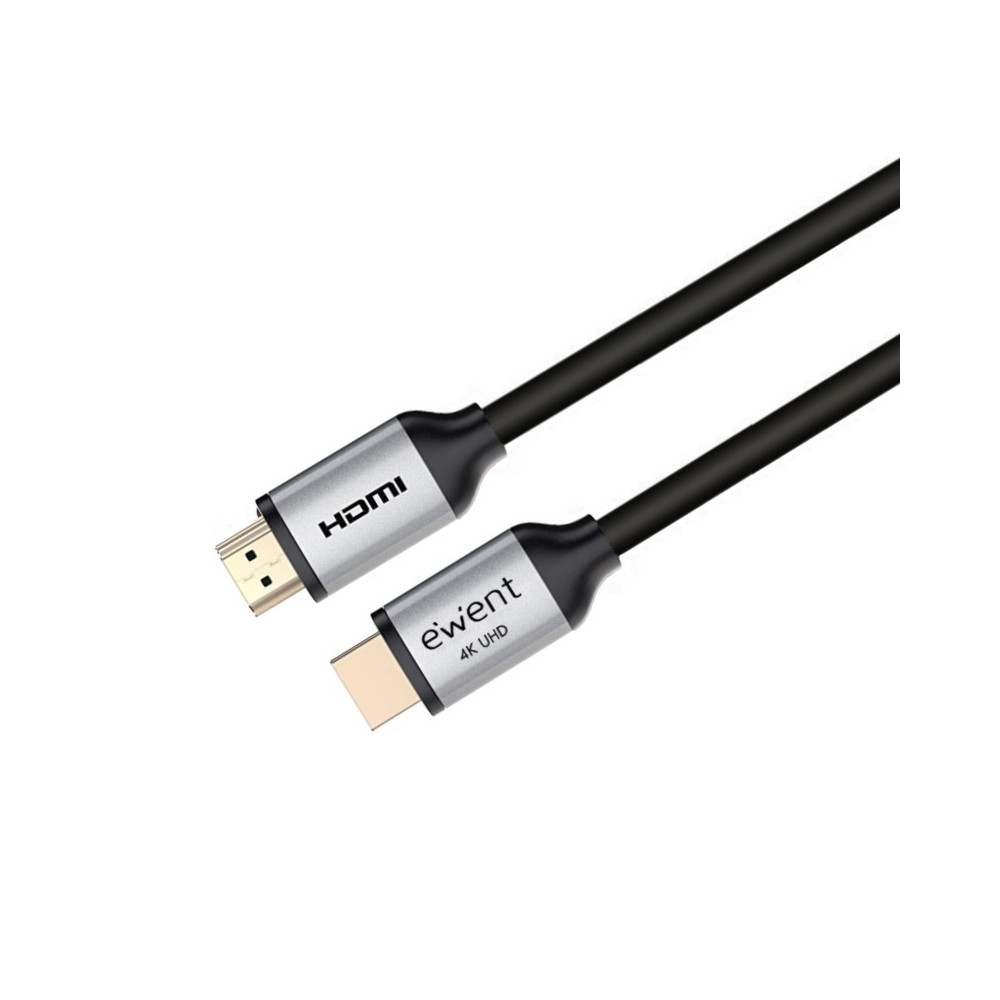 Meta title-EWENT CABLE HDMI 2.0 4K, ETHERNET 1,8M ANDORRA , Accesorios Imagen y Sonido ANDORRA , Cable - Conector Imagen - Sonid