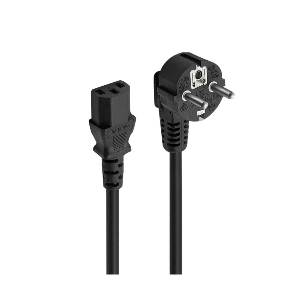 Meta title-EWENT CABLE ALIMENTACIÓN 1,8M (IEC320 TO C13) ANDORRA , Accesorios PC y TPV ANDORRA , Cables y Accesorios PC ANDORRA 