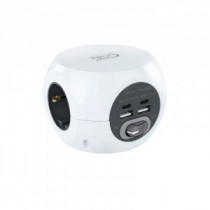 Meta title-NANOCABLE BASE DE ENCHUFES CON 4 USB BLANCO ANDORRA , Accesorios Eléctricos ANDORRA , Regletas ANDORRA , 843328101013