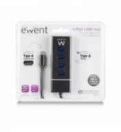 EWENT E1137 HUB USB TIPO C...