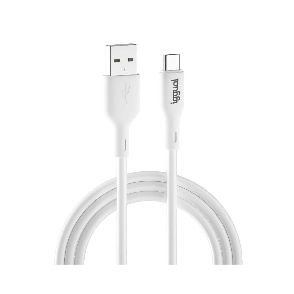 Meta title-IGGUAL CABLE USB-A/USB-C 100 CM BLANCO Q3.0 3A ANDORRA , Accesorios Telefonía ANDORRA , Cargadores ANDORRA , 84353643