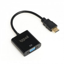 Meta title-IGGUAL ADAPTADOR HDMI A VGA + AUDIO (3.5 MM) ANDORRA , Accesorios Imagen y Sonido ANDORRA , Cable - Conector Imagen -