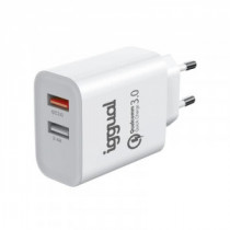 Meta title-IGGUAL CARGADOR DOBLE 2XUSB CARGA RÁPIDA QC3.0 30W ANDORRA , Accesorios Telefonía ANDORRA , Cargadores ANDORRA , 8435