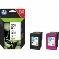Meta title-HP CARTUCHO MULTIPACK 301 NEGRO+COLOR ANDORRA , Consumibles Impresión ANDORRA , Cartuchos tinta original ANDORRA , 08