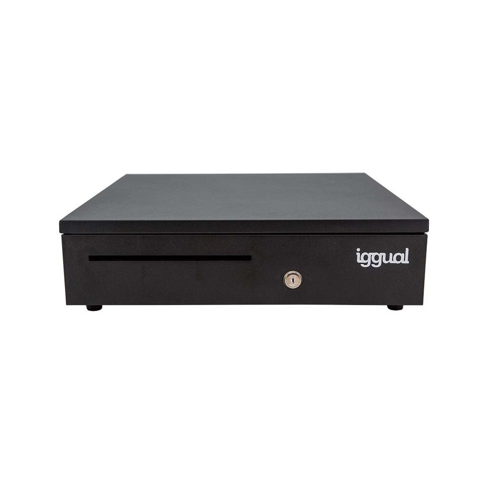 Meta title-IGGUAL CAJÓN PORTAMONEDAS IRON-35 42CM 5+6 NEGRO ANDORRA , Accesorios PC y TPV ANDORRA , Cajón portamonedas ANDORRA ,