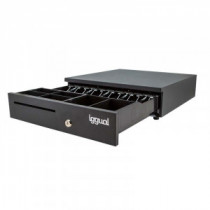 Meta title-IGGUAL CAJÓN PORTAMONEDAS IRON-35 42CM 5+6 NEGRO ANDORRA , Accesorios PC y TPV ANDORRA , Cajón portamonedas ANDORRA ,