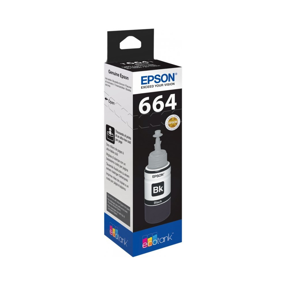Meta title-EPSON BOTELLA TINTA ECOTANK T6641 NEGRO ANDORRA , Consumibles Impresión ANDORRA , Cartuchos tinta original ANDORRA , 