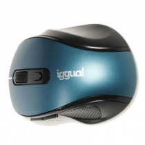 Meta title-IGGUAL RATÓN INALÁMBRICO ERGONOMIC-M-1600DPI AZUL ANDORRA , Teclados y ratones ANDORRA , Ratones inalámbricos ANDORRA