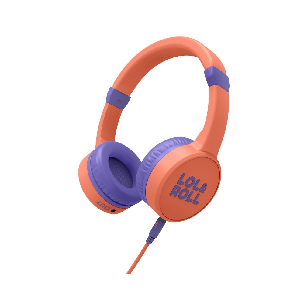Meta title-ENERGY SISTEM AURICULARES LOL&ROLL POP KIDS ORANGE ANDORRA , Audio ANDORRA , Auricular con micrófono ANDORRA , 843242