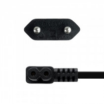 Meta title-NANOCABLE CABLE ALIM. FORMA 8 ACODADO CEE7/C7 1.8M ANDORRA , Accesorios PC y TPV ANDORRA , Cables y Accesorios PC AND