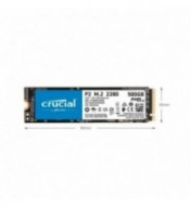 CRUCIAL CT500P2SSD8 P2 SSD...