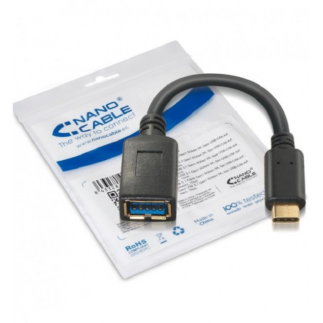 AISENS CABLE USB 2.0 3A C -...