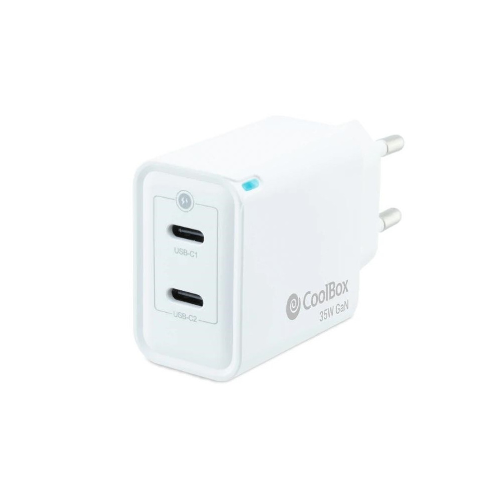 Meta title-COOLBOX CARGADOR GAN 35W USB-C/USB-C PARED ANDORRA , Accesorios Telefonía ANDORRA , Cargadores ANDORRA , 843701242995 Meta title-COOLBOX CARGADOR GAN 35W USB-C/USB-C PARED ANDORRA , Accesorios Telefonía ANDORRA , Cargadores ANDORRA , 843701242995