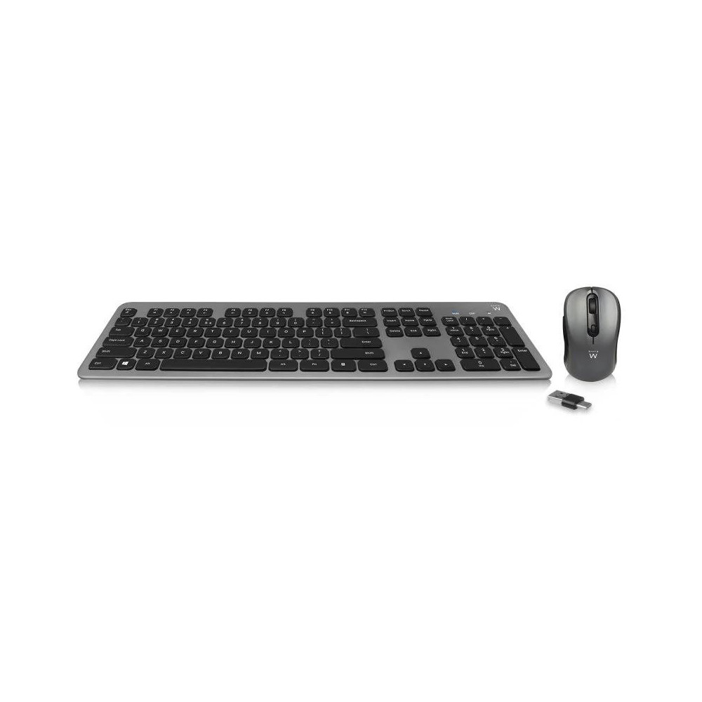 Meta title-EWENT KIT TECLADO +RATON EW3272 SLIM ANDORRA , Teclados y ratones ANDORRA , Teclados Inalámbricos ANDORRA , 805210143