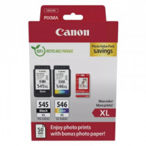 Meta title-CANON CARTUCHO MULTIPACK PG-545XL/CL-546XL ANDORRA , Consumibles Impresión ANDORRA , Cartuchos tinta original ANDORRA