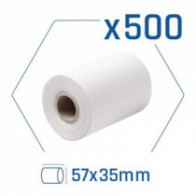 Meta title-PACK 500 ROLLOS PAPEL TÉRMICO DATÁFONO 57X35 MM ANDORRA , Consumibles Impresión ANDORRA , Papel ANDORRA , 25050624154