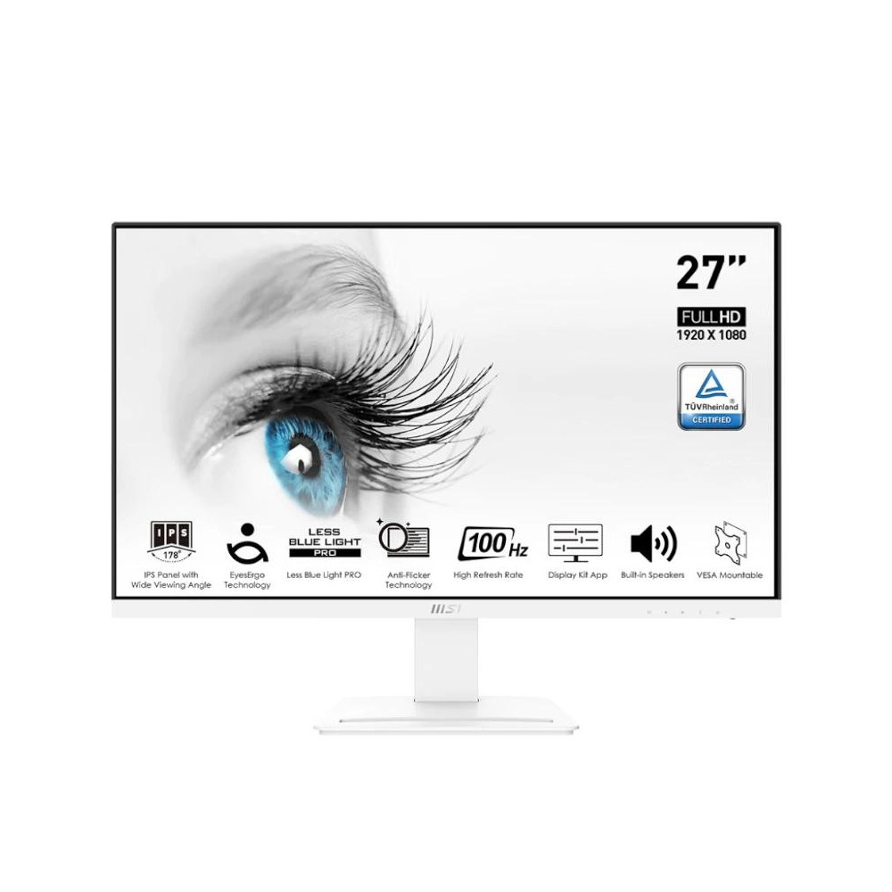 Meta title-MSI MP273AW MONITOR 27'' IPS FHD VGA DP HDMI MM BCO ANDORRA , Monitores ANDORRA , Monitores Led ANDORRA , 47113770891