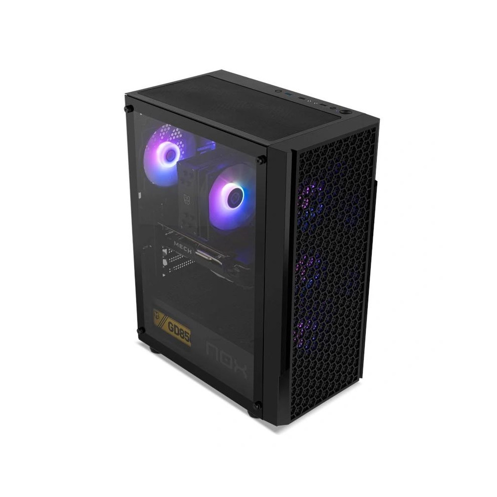 Meta title-NOX SEMITORRE INFINITY BETA AIRFLOW ARGB RAINBOW ANDORRA , Cajas y fuentes ANDORRA , Semitorre y Miditorre ANDORRA , 