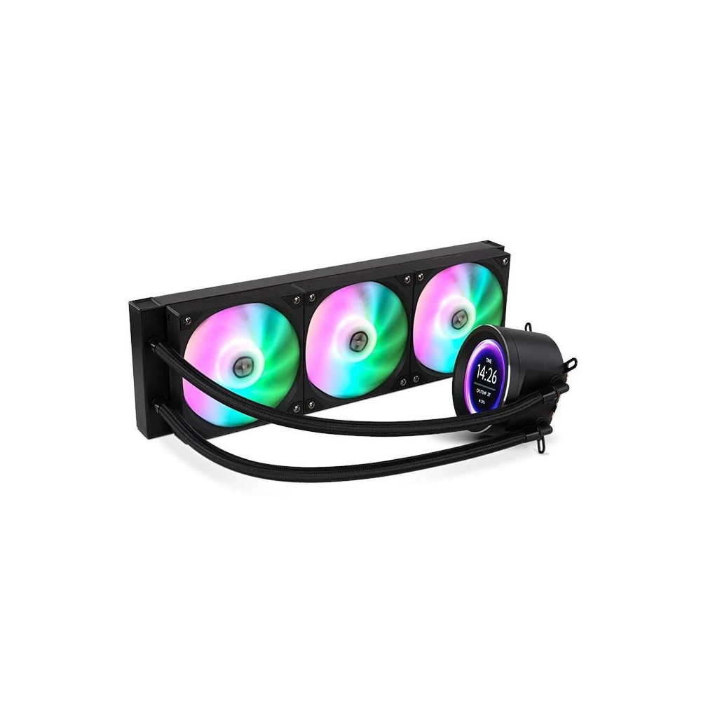 Meta title-NOX HUMMER X-360 LCD | KIT RL 360 LCD NEGRO ANDORRA , Micros y ventiladores ANDORRA , Refrigeración ANDORRA , 8436587