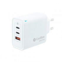 Meta title-COOLBOX CARGADOR PARED GAN 65W USB-C/USB-C/USB-A ANDORRA , Accesorios Telefonía ANDORRA , Cargadores ANDORRA , 843701