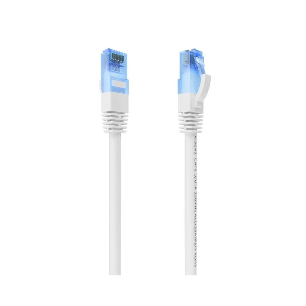 Meta title-AISENS CABLE RJ45 CAT.6 UTP AWG26 CCA BLANCO 15M ANDORRA , Accesorios Redes ANDORRA , Herramientas - Conectores Redes