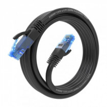 Meta title-AISENS CABLE RJ45 CAT.6 UTP AWG26 CCA NEGRO 3.0M ANDORRA , Accesorios Redes ANDORRA , Herramientas - Conectores Redes