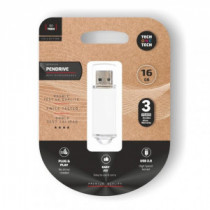 Meta title-TECH ONE TECH BASIC PENDRIVE 16GB USB 2.0 BLANCO ANDORRA , Almacenamiento externo ANDORRA , Lápiz USB ANDORRA , 84365