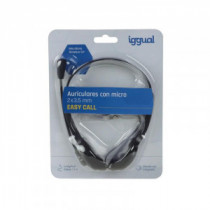 Meta title-IGGUAL AURICULARES CON MICRO 2 X 3.5 MM EASY CALL ANDORRA , Audio ANDORRA , Auricular con micrófono ANDORRA , 8435364