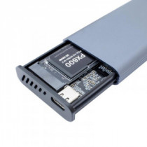 Meta title-COOLBOX CAJA SSD M.2 NVME/SATA LCD MINICHASE PS32 ANDORRA , Accesorios Almacenamiento ANDORRA , Cajas Externas - Extr