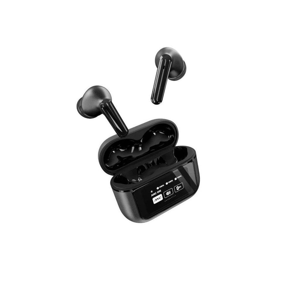 Meta title-ENERGY SISTEM AURICULARES DISPLAY ANC GRAPHITE TW ANDORRA , Audio ANDORRA , Auricular con micrófono ANDORRA , 8432426