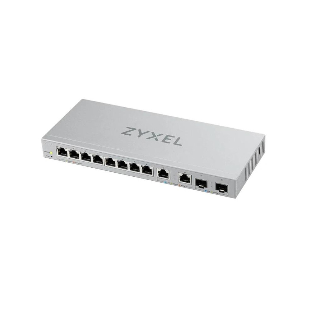 Meta title-ZYXEL XGS1210-12 V2 SWITCH 8XGB 2X2.5G 2XSFP+ ANDORRA , Switches y Puntos acceso ANDORRA , Switches sobremesa ANDORRA