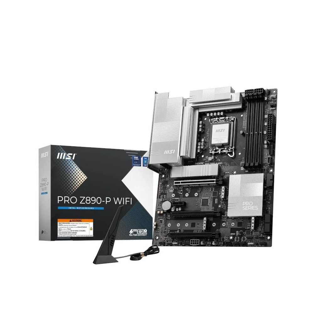 Meta title-MSI PLACA BASE PRO Z890-P WIFI ATX LGA1851 ANDORRA , Placas base ANDORRA , Intel Socket 1851 ANDORRA , 4711377257701 
