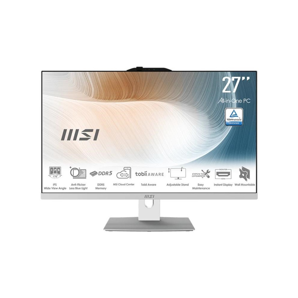 Meta title-MSI AM272P-1053ES I7-150U 16GB 512 DOS 27'' BLANCO ANDORRA , PC y TPV ANDORRA , Todo en uno ANDORRA , 4711377277976 A
