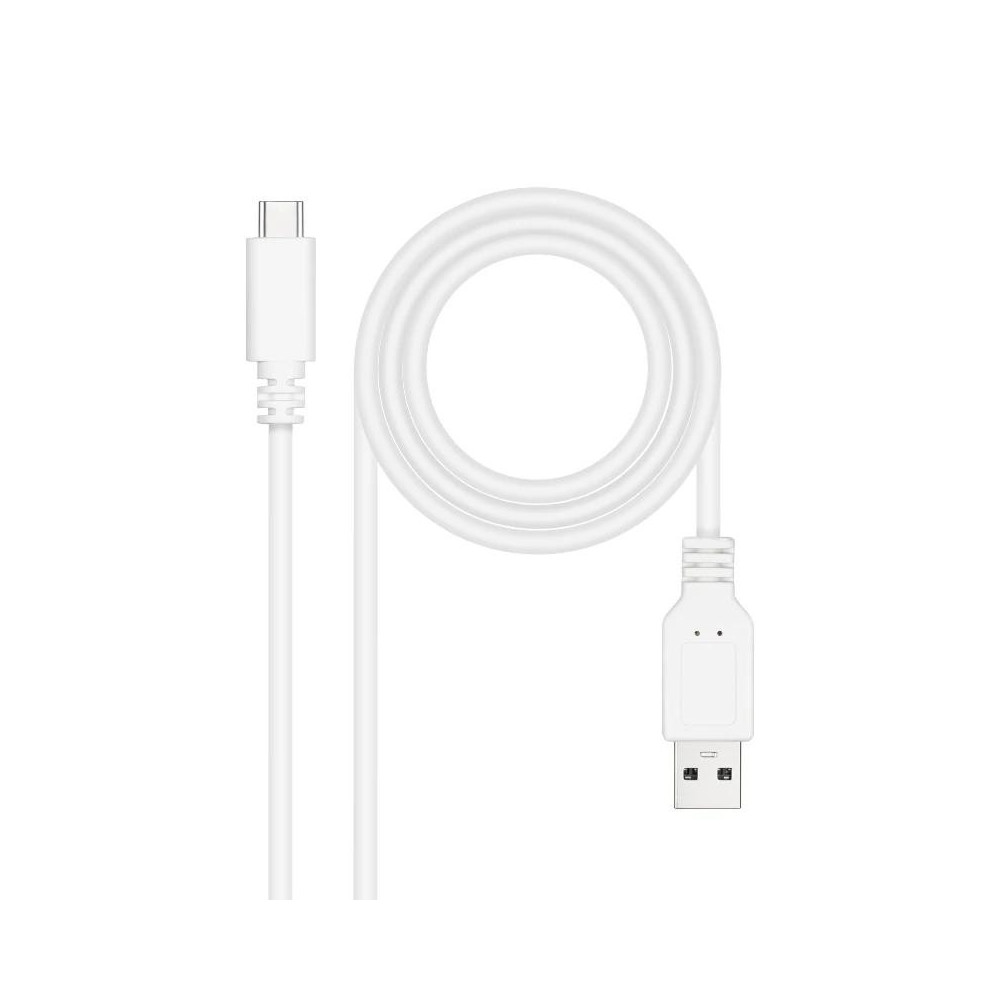 Meta title-NANOCABLE CABLE USB 2.0 3A USB-C-M/M 2M BLANCO ANDORRA , Accesorios PC y TPV ANDORRA , Cables y Accesorios PC ANDORRA