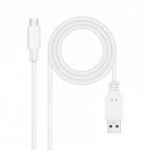 Meta title-NANOCABLE CABLE USB 2.0 3A USB-C-M/M 2M BLANCO ANDORRA , Accesorios PC y TPV ANDORRA , Cables y Accesorios PC ANDORRA