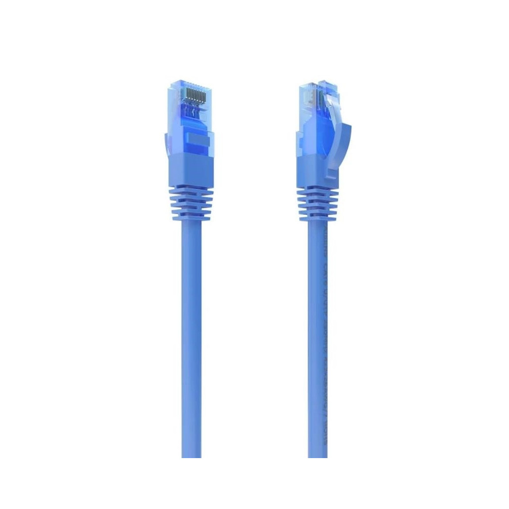 Meta title-AISENS CABLE RJ45 CAT.6 UTP AWG26 CCA AZUL 5.0M ANDORRA , Accesorios Redes ANDORRA , Herramientas - Conectores Redes 