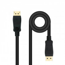 Meta title-NANOCABLE CABLE DISPLAYPORT 1.4 DP/M-DP/M 0,5M ANDORRA , Accesorios Imagen y Sonido ANDORRA , Cable - Conector Imagen