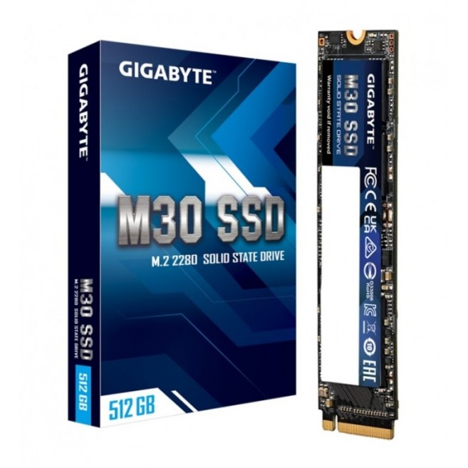 GIGABYTE SSD M30 512GB M.2...