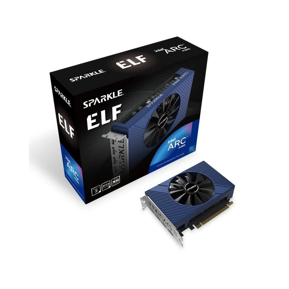 Meta title-SPARKLE VGA INTEL ARC A380 ELF ED 6G DDR6 SINGLE F ANDORRA , Tarjetas gráficas ANDORRA , PCI Express DDR6 ANDORRA , 4
