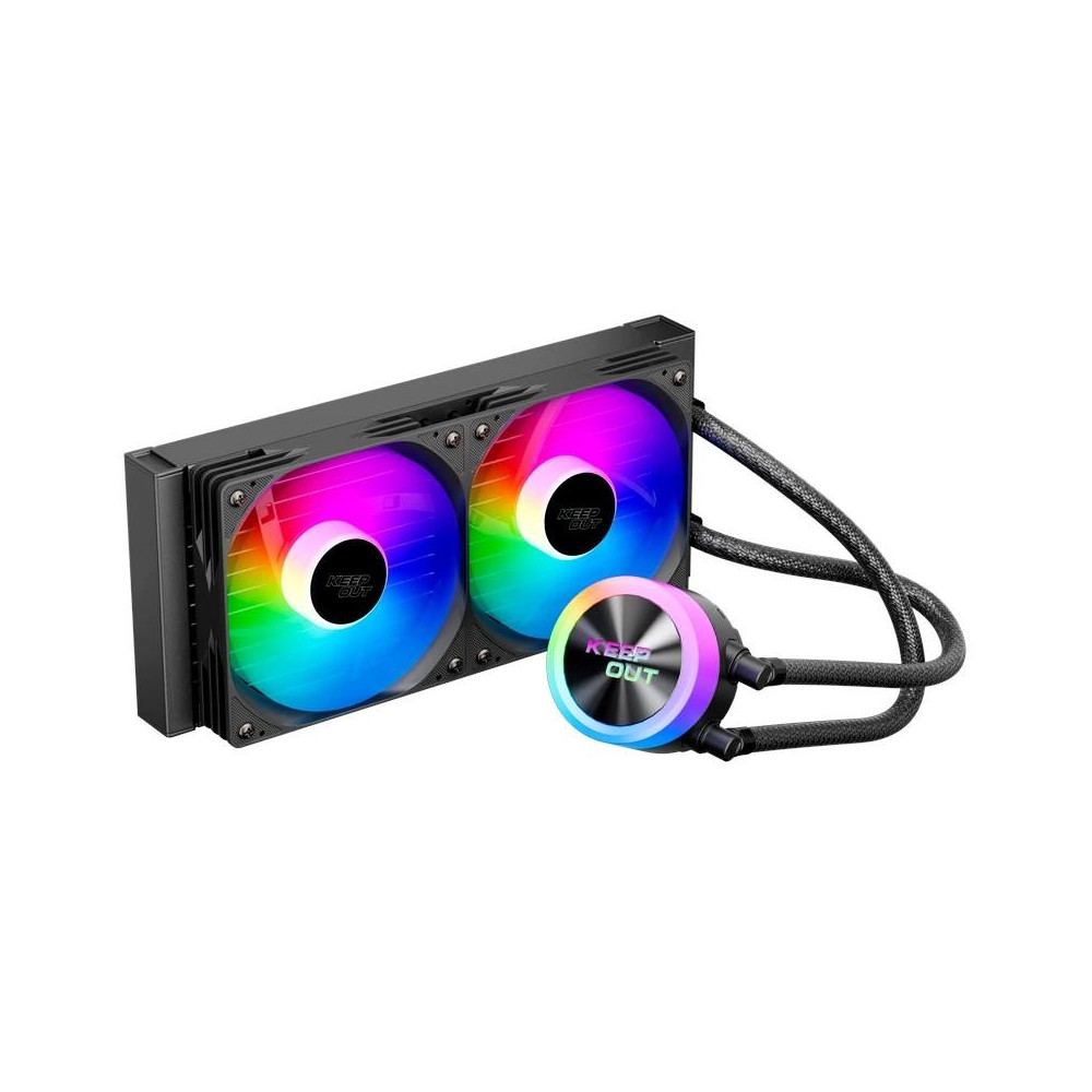 Meta title-KEEP OUT REFRIGERACION LIQUIDA XWC-240 BLACK 120MM ANDORRA , Micros y ventiladores ANDORRA , Refrigeración ANDORRA , 