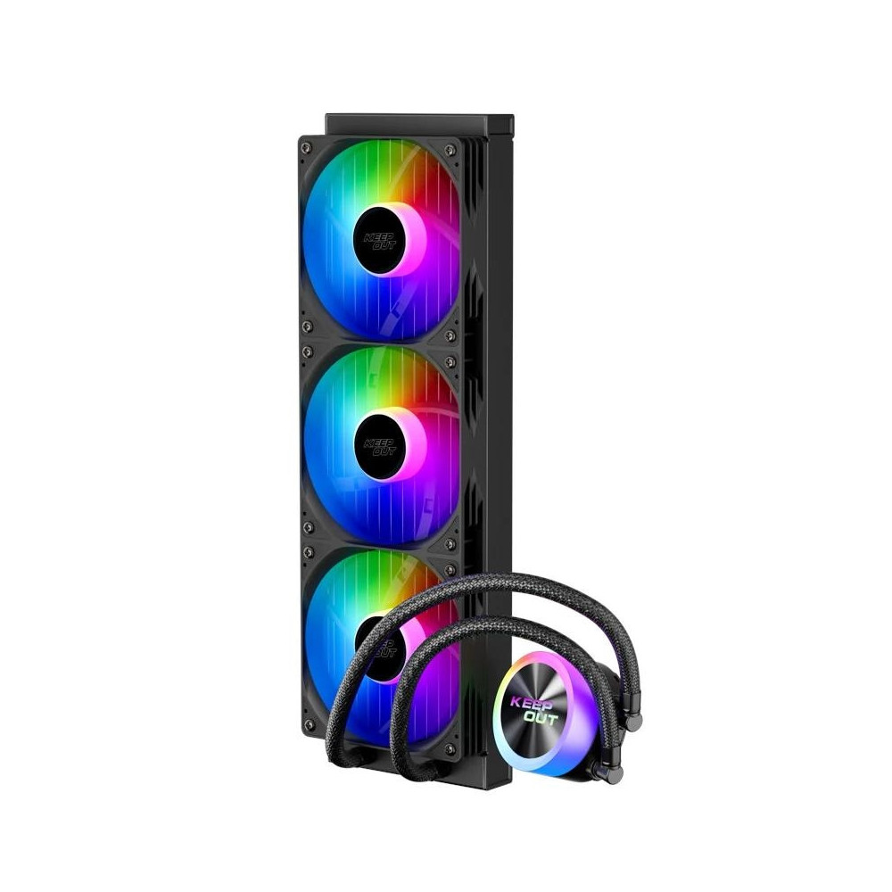 Meta title-KEEP OUT REFRIGERACION LIQUIDA XWC-360 BLACK 120MM ANDORRA , Micros y ventiladores ANDORRA , Refrigeración ANDORRA , 