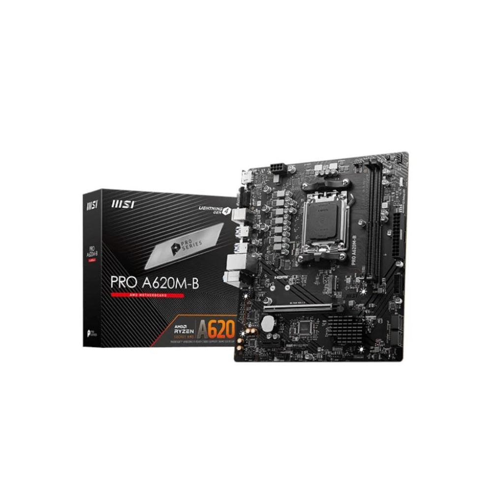 Meta title-MSI PLACA BASE PRO A620M-B MATX AM5 ANDORRA , Placas base ANDORRA , AMD socket AM5 ANDORRA , 4711377276597 ANDORRA , 