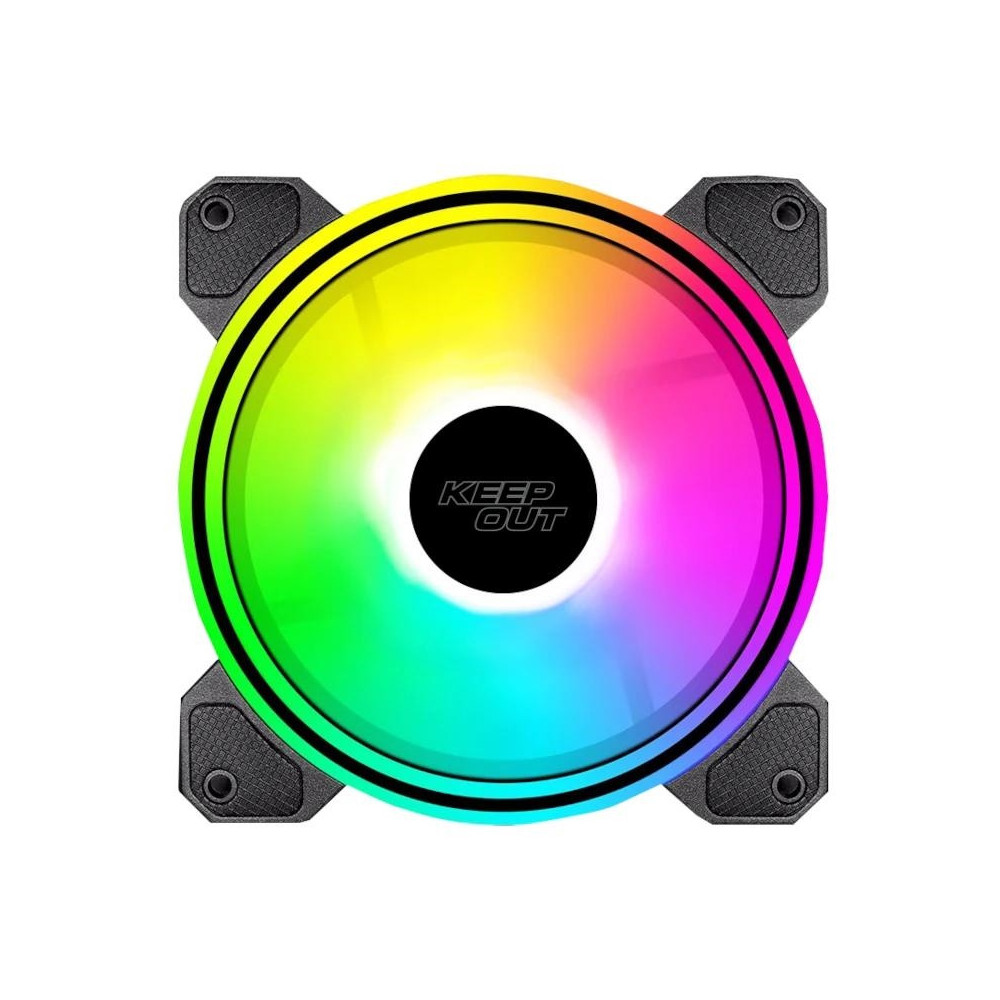 Meta title-KEEP OUT VENTILADOR XFC-120DR BLACK 5V ARGB ANDORRA , Micros y ventiladores ANDORRA , Refrigeración ANDORRA , 8435099