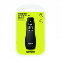 Meta title-LOGITECH R400 WIRELESS PRESENTER + PUNTERO LÁSER ANDORRA , Teclados y ratones ANDORRA , Ratones inalámbricos ANDORRA 