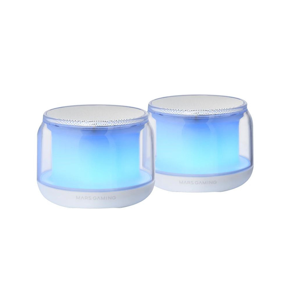 Meta title-MARS GAMING ALTAVOCES BT MS-AURAW 2.0 15W RGB ANDORRA , Audio ANDORRA , Altavoces 2.0 ANDORRA , 8435693105671 ANDORRA