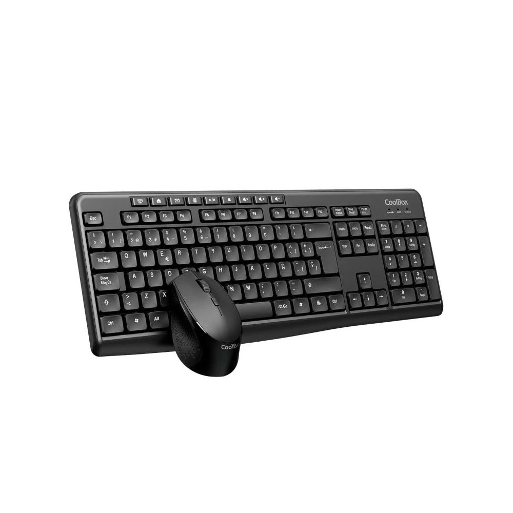 Meta title-COOLBOX KIT TECLADO MM + RATÓN INALÁMBRICO ANDORRA , Teclados y ratones ANDORRA , Teclado más ratón ANDORRA , 8436624