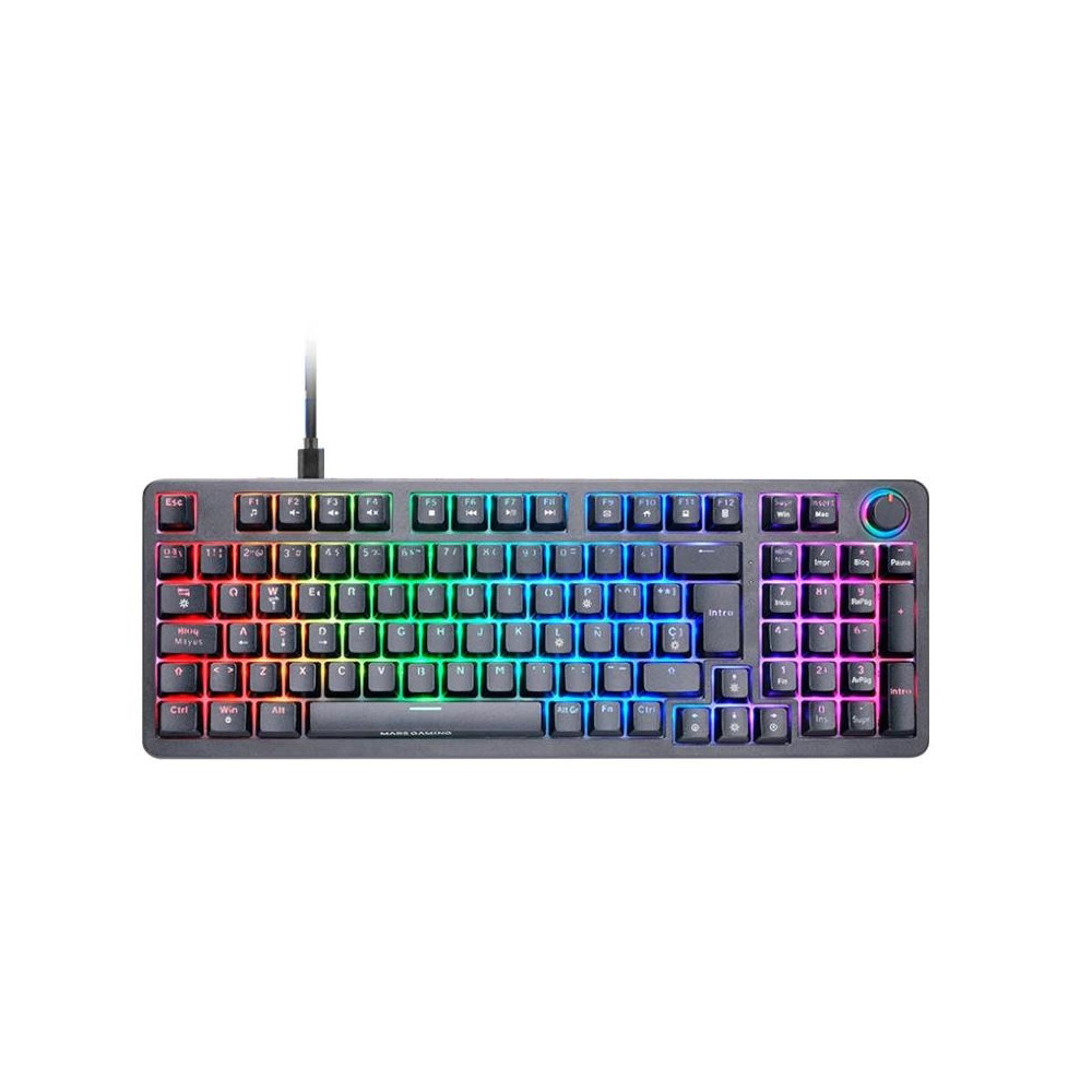 Meta title-MARS GAMING TECL. MKPROYES SILENT SWITCH RGB NEGRO ANDORRA , Teclados y ratones ANDORRA , Teclados USB ANDORRA , 8435